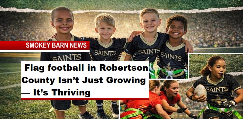 Flag football in Robertson County isn’t Just Growing — It’s Thriving