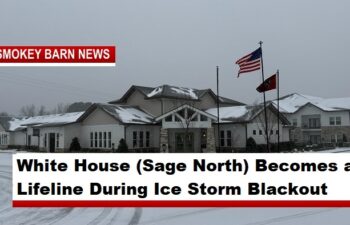 White House (Sage North) Becomes a Lifeline During Ice Storm Blackout