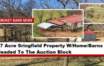 37 Acre Sringfield Property W/Home/Barns Headed To The Auction Block