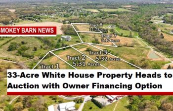 33-Acre White House Property Heads to Auction with Owner Financing Option