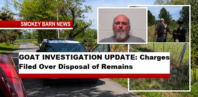 GOAT INVESTIGATION UPDATE: Charges Filed Over Disposal of Remains