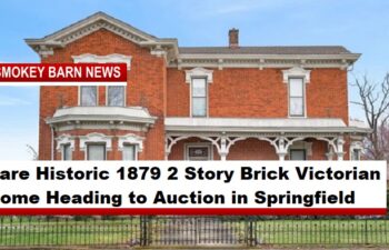 Rare Historic 1879 2 Story Brick Victorian Home Heading to Auction in Springfield