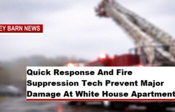 Quick Response And Fire Suppression Tech Prevent Major Damage At White House Apartments