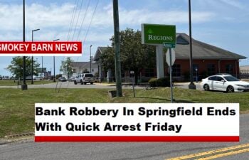 Bank Robbery In Springfield Ends With Quick Arrest Friday