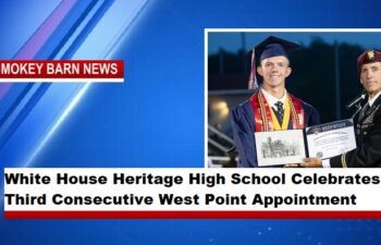 White House Heritage High School Celebrates Third Consecutive West Point Appointment