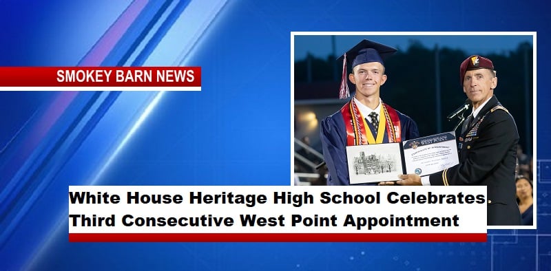 White House Heritage High School Celebrates Third Consecutive West Point Appointment