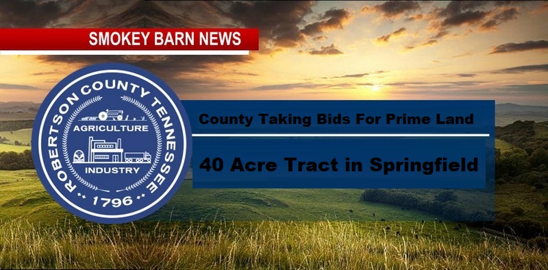 Top Commercial 40.65 Acre Tract Goes Up For Bid In Robertson County