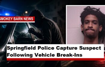 Springfield Police Capture Suspect Following Vehicle Break-Ins