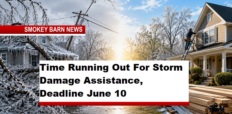 Time Running Out For Storm Damage Assistance, Deadline June 10