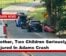 Mother, Two Children Seriously Injured In Adams Crash