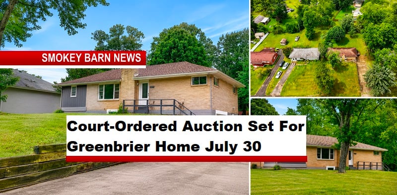 Court-Ordered Auction Set For Greenbrier Home July 30