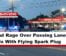Road Rage Over Passing Lane Ends With Flying Spark Plug