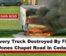 Delivery Truck Destroyed By Fire On Jones Chapel Road In Cedar Hill
