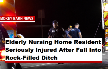 Elderly Nursing Home Resident Seriously Injured After Fall Into Rock-Filled Ditch