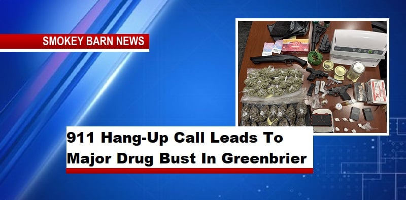 911 Hang-Up Call Leads Greenbrier Police to Major Drug Bust at Ridgewood Apartments