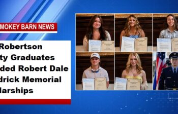 Five Robertson County Graduates Awarded Robert Dale Broadrick Memorial Scholarships