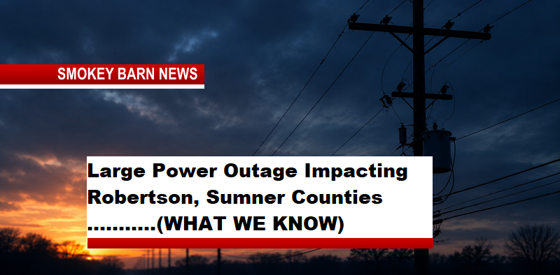 Large Power Outage Impacting Robertson, Sumner Counties (WHAT WE KNOW)