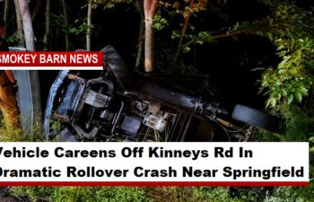 Vehicle Careens Off Kinneys Rd In Dramatic Rollover Crash Near Springfield
