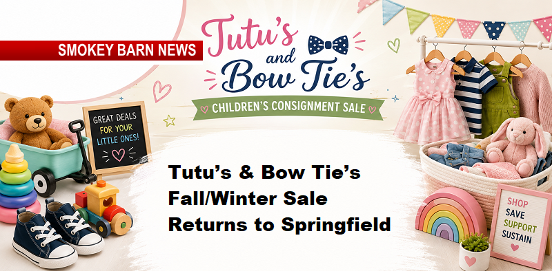 Tutu’s & Bow Tie’s Fall/Winter Sale Returns to Springfield