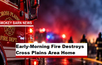 Early-Morning Fire Destroys Cross Plains Area Home Friday