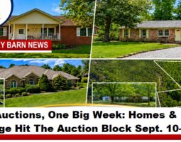 4 Local Homes & Acreage Hit the Auction Block Sept. 10–13