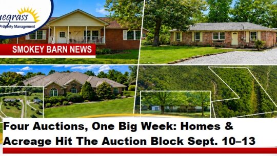 4 Local Homes & Acreage Hit the Auction Block Sept. 10–13
