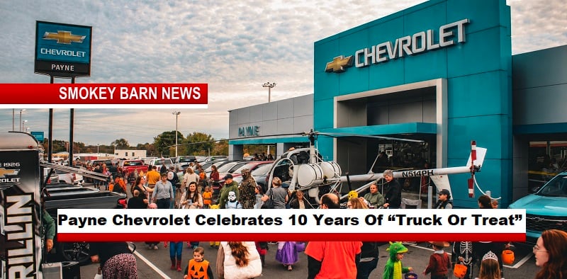 Payne Chevrolet Celebrates 10 Years Of “Truck Or Treat” With Free Family Halloween Event