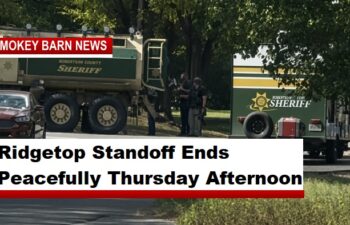 Ridgetop Standoff Ends Peacefully Thursday Afternoon
