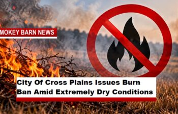 City Of Cross Plains Issues Burn Ban Amid Extremely Dry Conditions