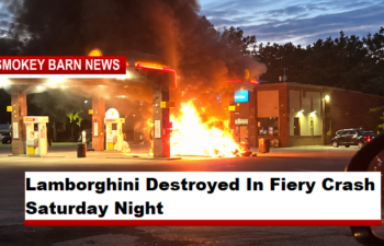 Lamborghini Destroyed In Fiery Crash Saturday Night