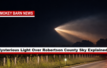 (VIDEO) Mysterious Light Over Robertson County Sky Explained