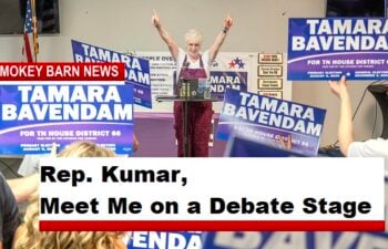 Rep. Kumar, Meet Me on a Debate Stage